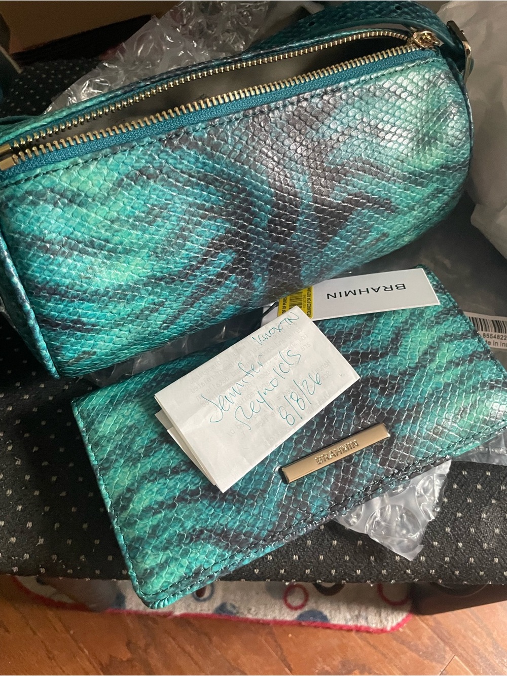 Brahmin billie/ady wallet nwt